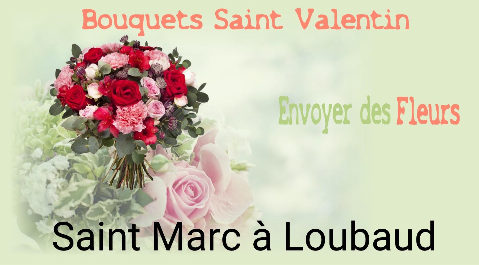 Roses de Saint-Valentin livrées à Saint-Marc-à-Loubaud